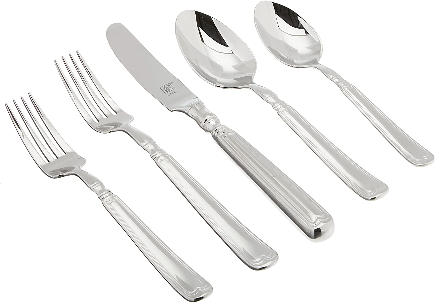 Zwilling Vintage 1876 45-Piece Flatware Set, Service for 8, Plus Hostess Serving Set