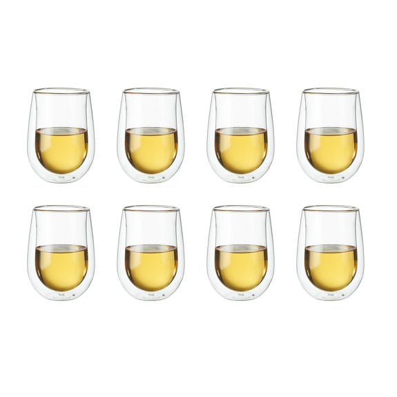 Zwilling Sorrento Double Wall Stemless 10 Oz White Wine Glass Buy 6 get 8