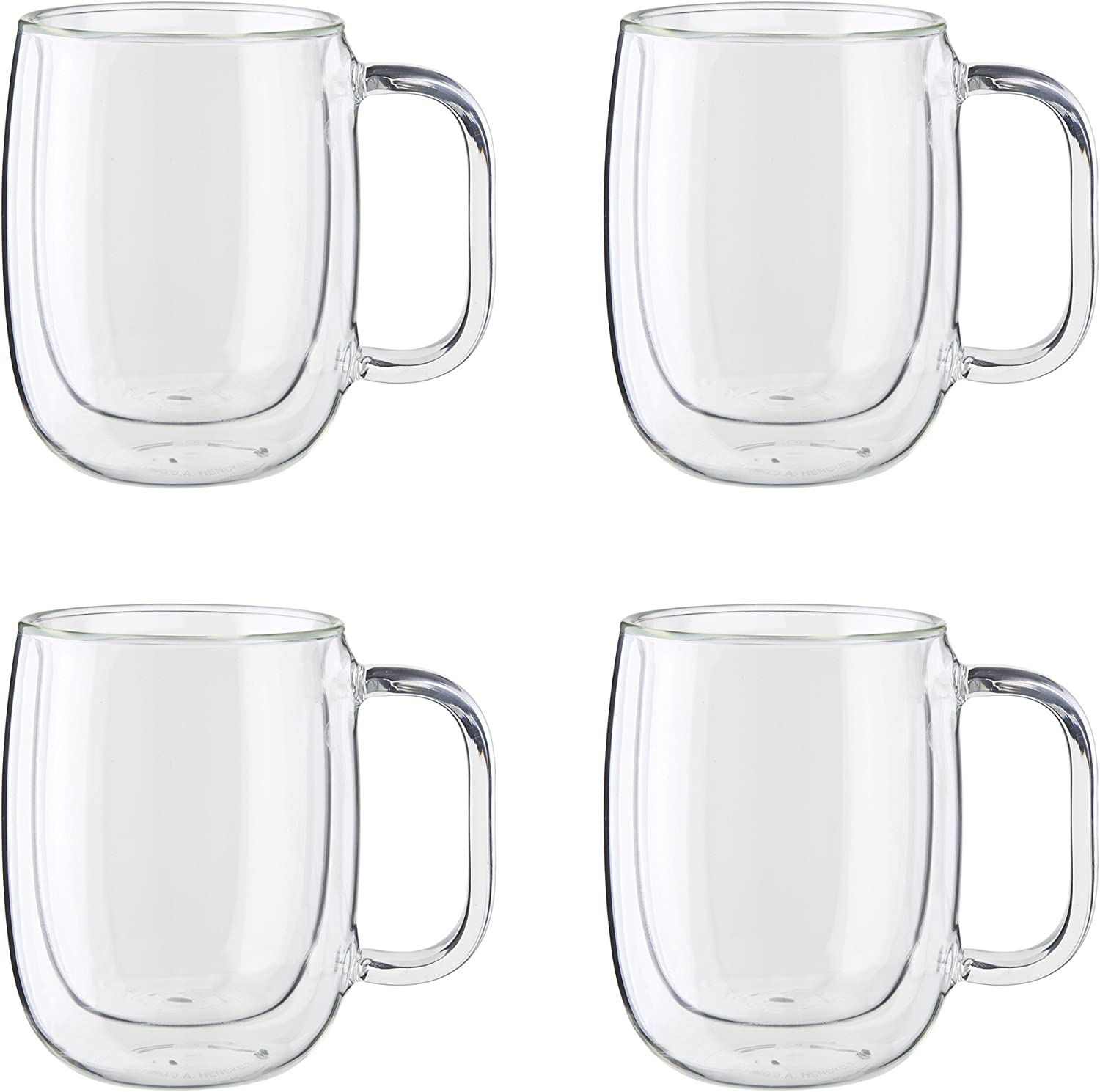 Zwilling Sorrento Plus Double Wall Glassware 4-PC Mug Set